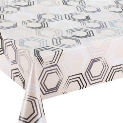 Клеенка стол Сильвано Прозрачная 1