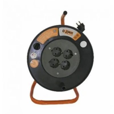 Удлинитель на метал.катушке с/з КГ 3*1