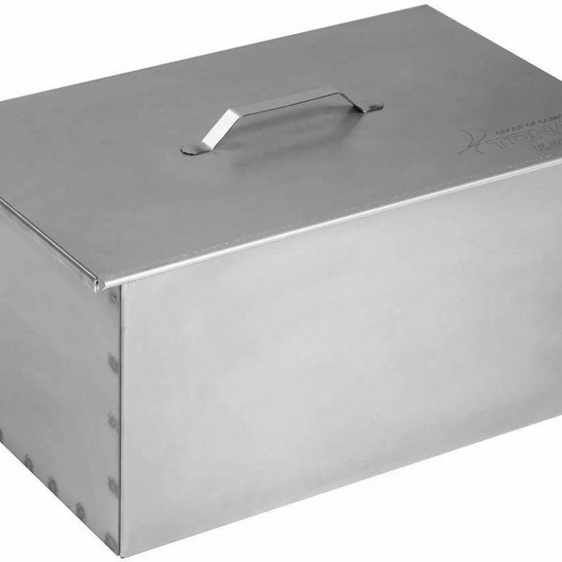 Мангал коптильня 2-уровня 440*294*310*500 2 решетки 1