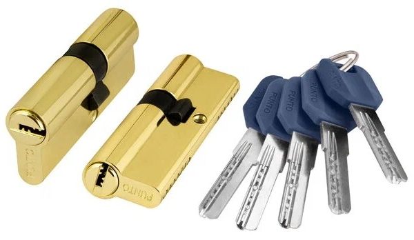 Цилиндровый механизм 400/60 мм РВ латунь 5 кл.