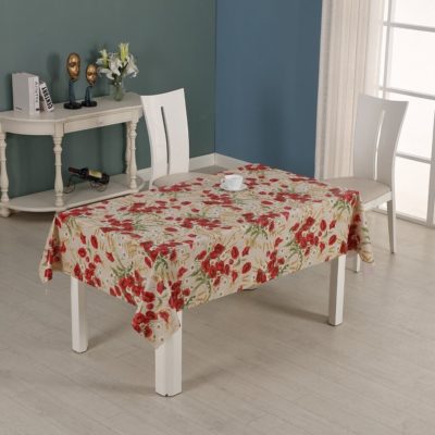 Клеенка Silvano ПВХ на ткан.основе красн. 1