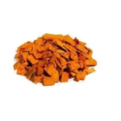 Щепа декоративная оранжевая 60л.