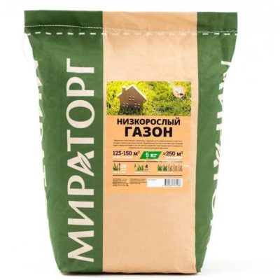 ГАЗОН НИЗКОРОСЛЫЙ 5 кг Мираторг