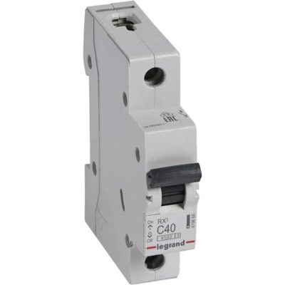 Автомат 1п С 40А RX3 4.5kA Legrand