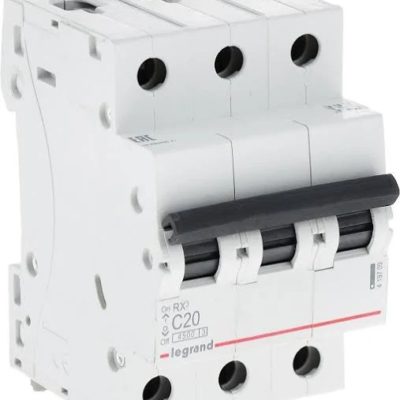 Автомат 3п С 20А RX3 4.5kA Legrand