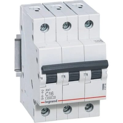 Автомат 3п С 50А RX3 4.5kA Legrand
