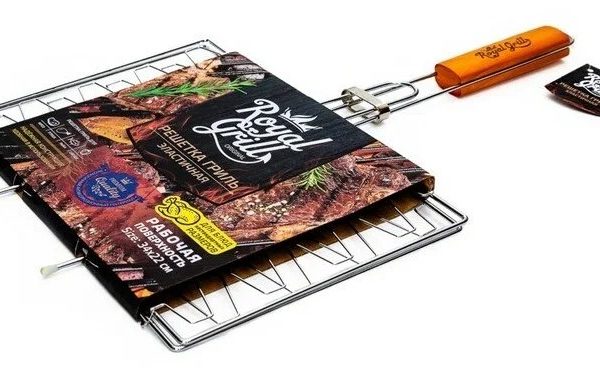 Решетка-гриль универсальная 6 секц. 34*22см ROYALGRILL