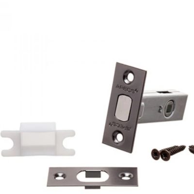 L0126-GRF Задвижка врезная б/завертки 64 мм графит