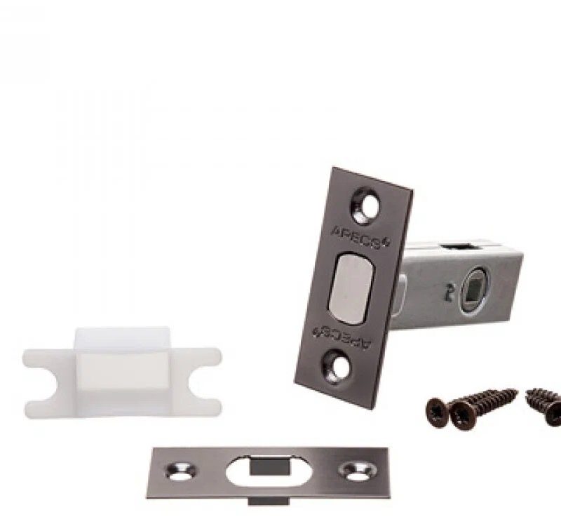 L0126-GRF Задвижка врезная б/завертки 64 мм графит