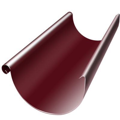Жёлоба 0.5 (RAL-3005 вишневый) 2м.