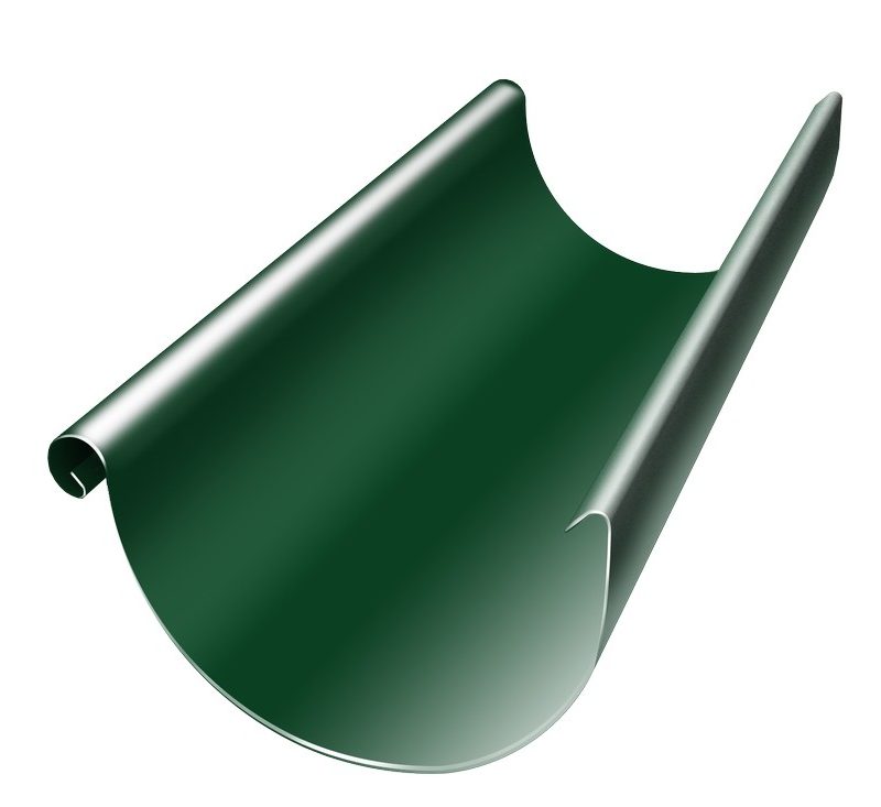 Жёлоба 0.5 (RAL-6005 зеленый) 2м.