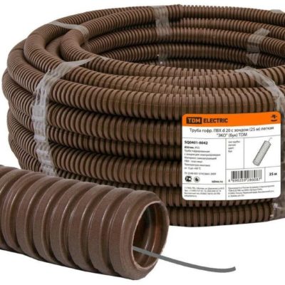 Труба гофрированная Д20 с зондом БУК