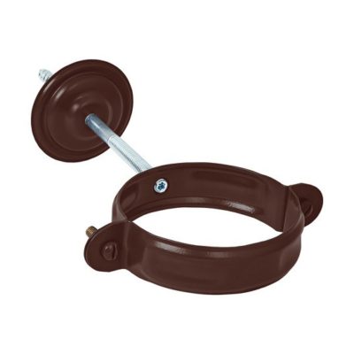 Крепеж трубы 0.5 (RAL-8017 коричневый) Ф-100