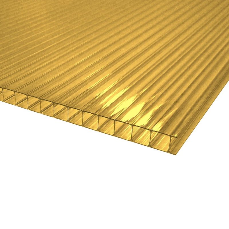 Поликарбонат 6000*2100*4мм Желтый