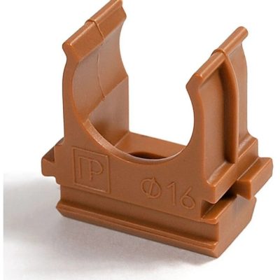 Крепеж трубы Д16мм бук