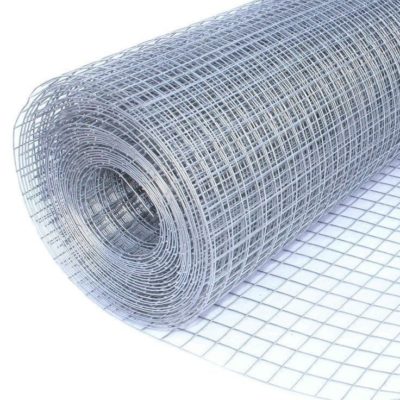 СЕТКА СВАРНАЯ В РУЛОНЕ ПВХ 1