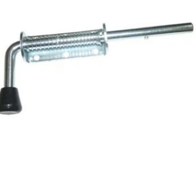 Задвижка  дверная ЗД-13 (серебро)