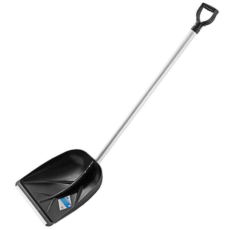 Лопата снеговая 400*380 мм алюминиевый черенок//Сибртех