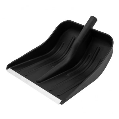 Лопата для уборки снега пласт. с метал. ЧЕРЕНКОМ