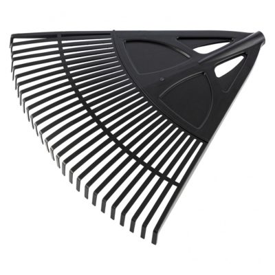 Грабли веерные пластиков. 620 мм 27 плоскиз зубьев С ЧЕРЕНКОМ//Сибртех