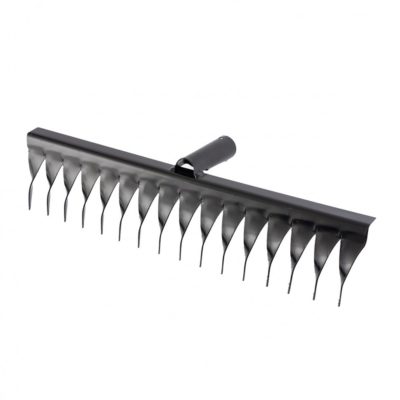 Грабли стальные 16 витых зубьев с черенком //Сибртех