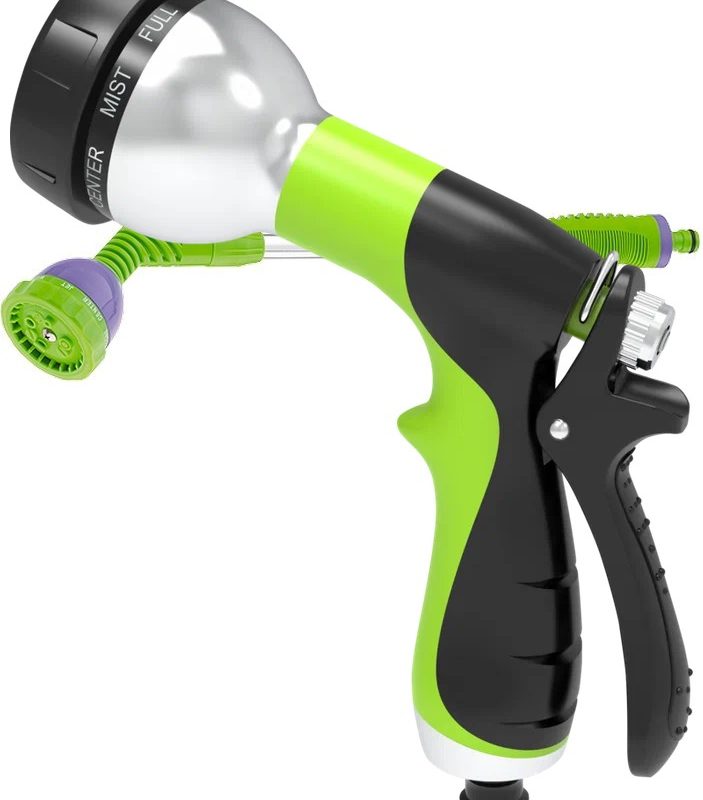 Пистолет распылитель 9 режимов металлический