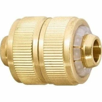 Соединительдля шланга 3/4" латунный//Palisad