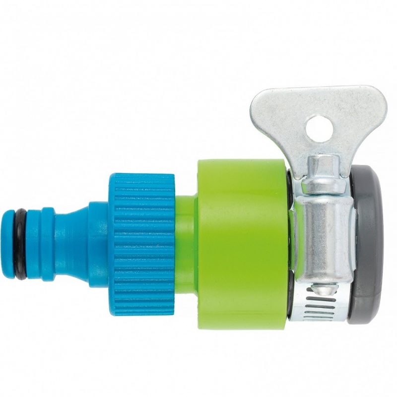 Адаптер пластик. для безрезьбовых шлангов до 3/4" //Palisad