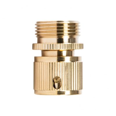 Соединитель латунный быстросъемный 3/4"//Palisad