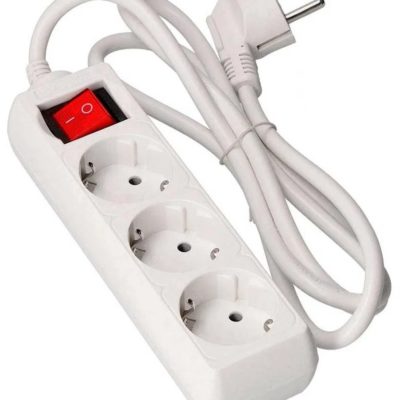 Удлинитель-фильтр сетевой ПВС 3*1  16А 6*3 м