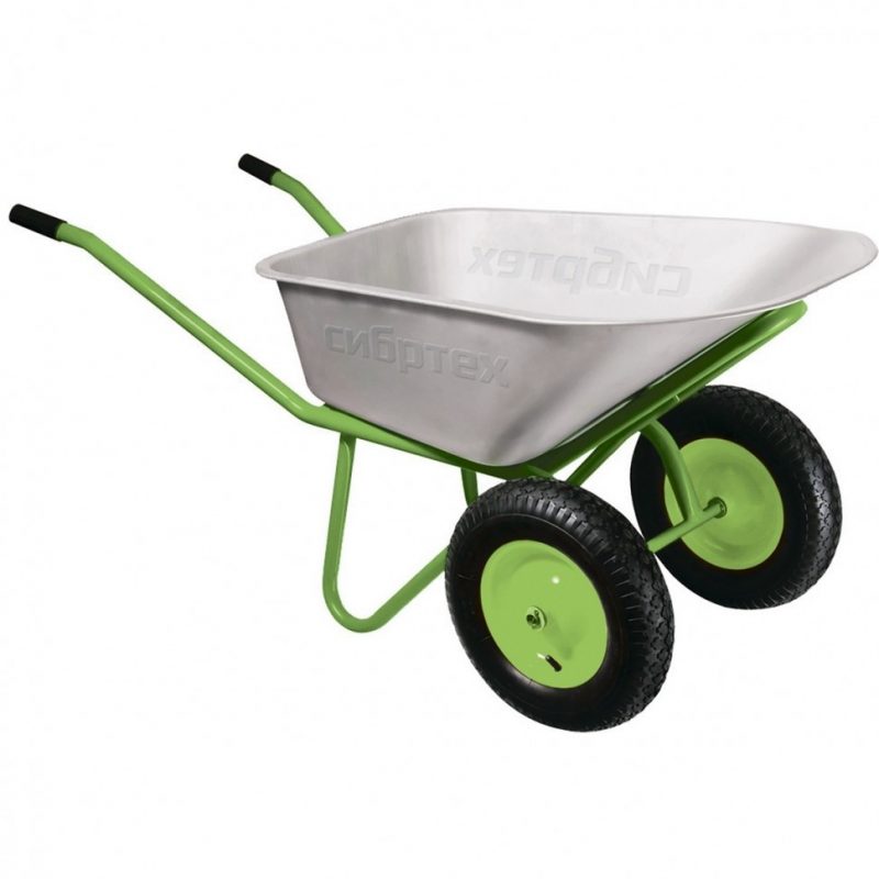 Тачка строительная 2-колесная 320 кг