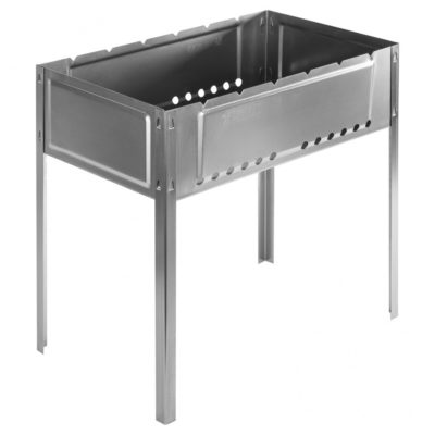 Мангал с ребрами жесткости 500*300*500 мм