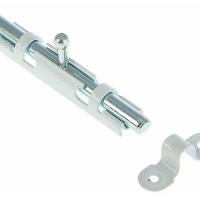 Задвижка накладная с полимерн.покрытием 100 мм