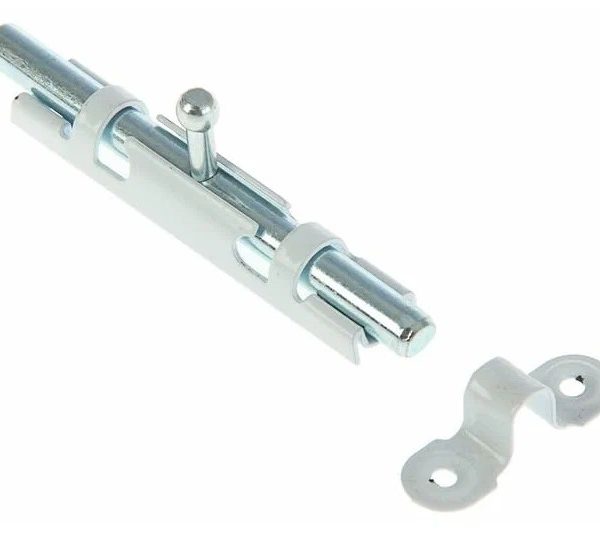 Задвижка накладная с полимерн.покрытием 100 мм