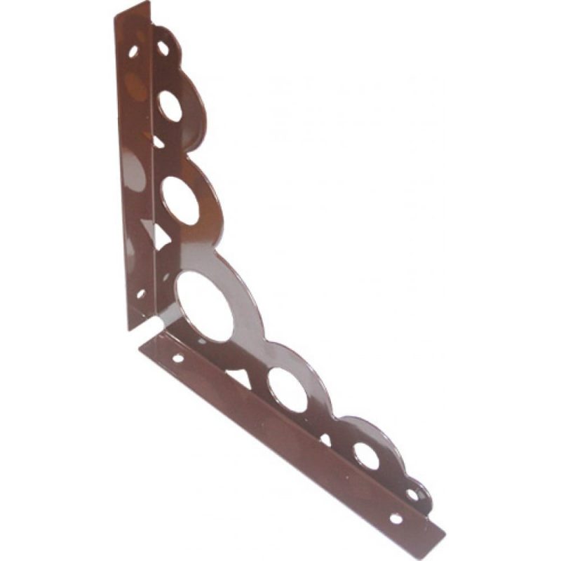 Кронштейн для полок коричневый 182*182*1
