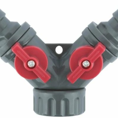 Соединитель 2-х компонент. 3/4" с запорным клапаном