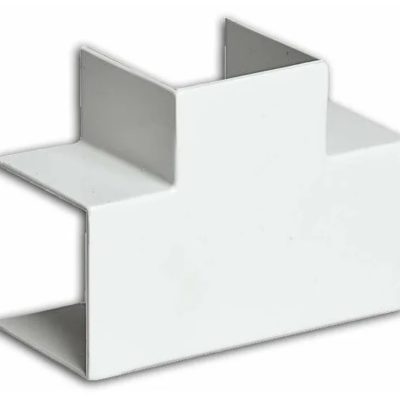 Тройник накладной 90гр. 16*16 белый