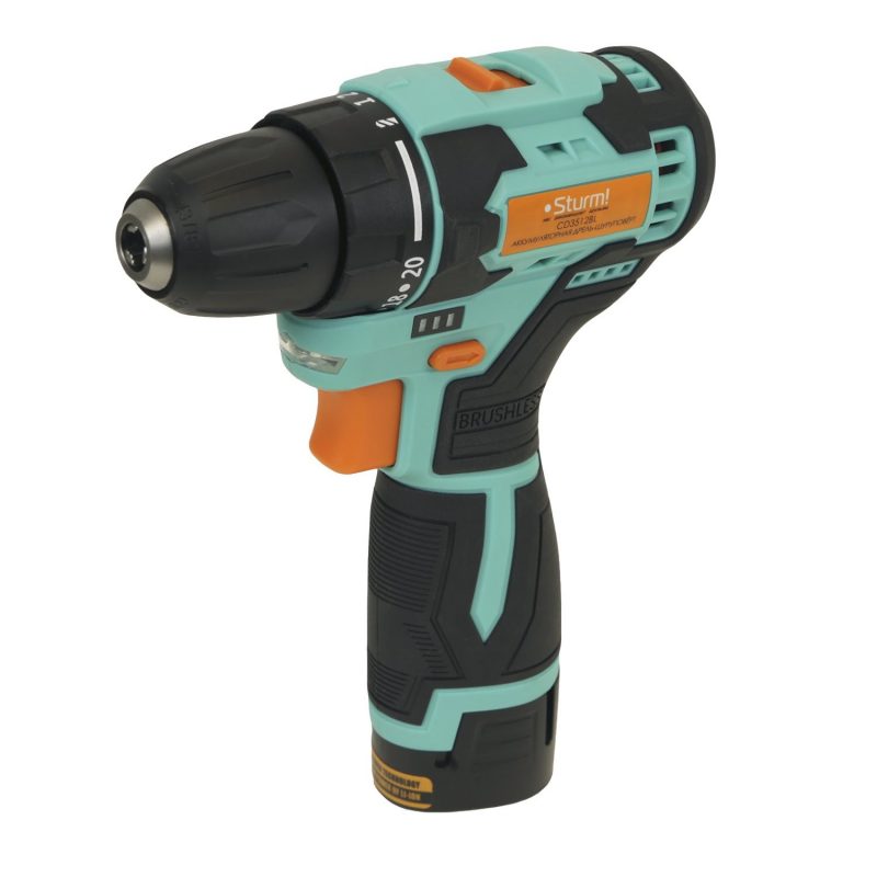 CD3220LT ДРЕЛЬ АКК. STURM 20B 2 СКОР.