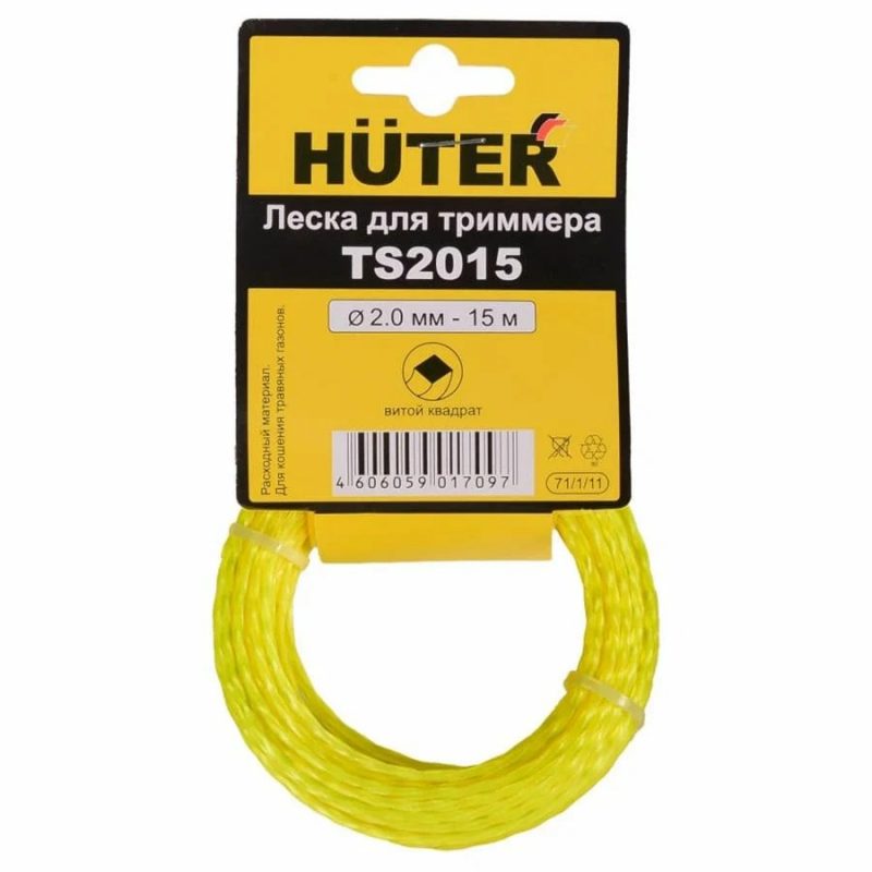 Леска (витой квадрат) TS2015  HUTER