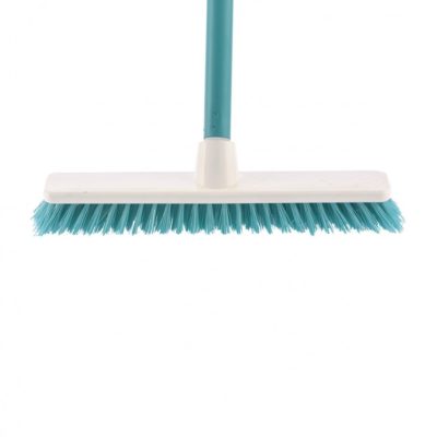 Щетка пластм.  27 см SHROBER для чистки ковров с черенком в ассорт
