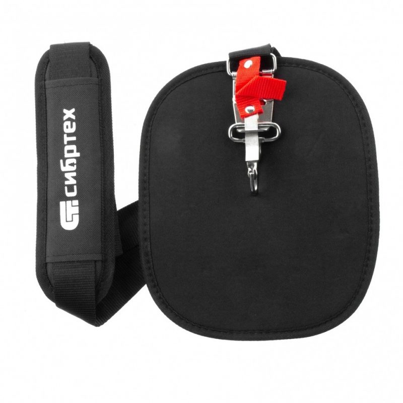 Ремень для триммера универсальный с защитой бедра//Сибртех