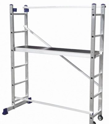 Лестница-помост 3В1 алюминиевая