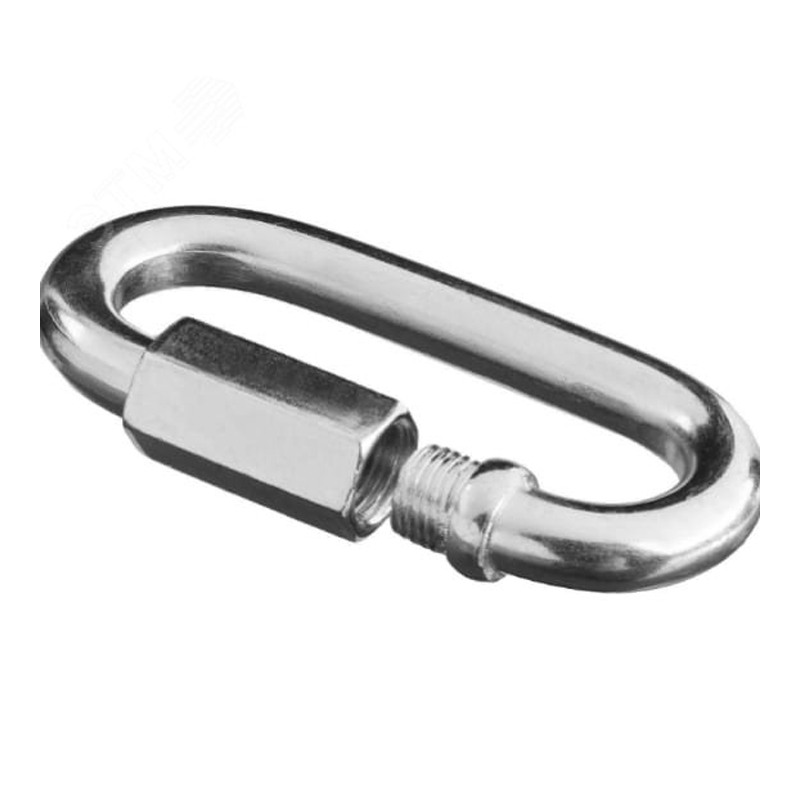 s00101180 Карабин винтовой оцинк. 6 мм — изображение 1