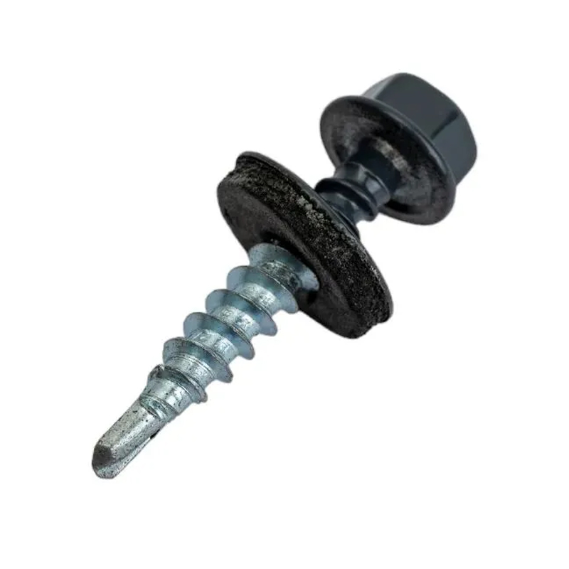 s00224503 Саморез кровельный 4,8*29 серый графит RAL7024 — изображение 1