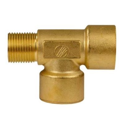 Тройник латунь 3/8 с воздушным клапаном