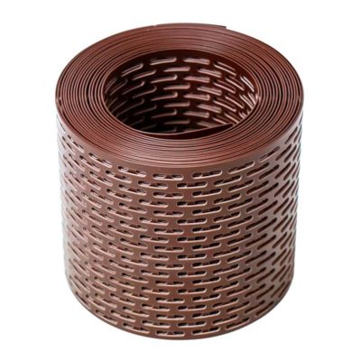 Вентиляционная лента ПВХ 100мм цвет Корич.