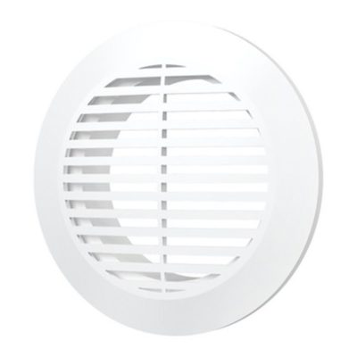 Решетка вентиляц. круглая D145 с фланцем D100