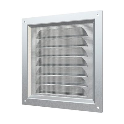 Решетка вентиляц. стальная с оцинков.покрытием 150*150