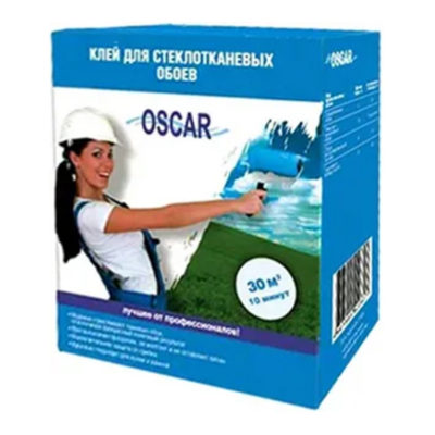 Клей обойный для стеклообоев сухой Oscar 400 г