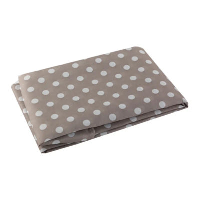 Штора для ванной 180*180 Белый горох